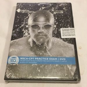 NSCA-CPT Practice Exam/ DVD NEW FACTORY SEALED